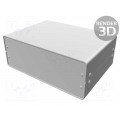 1402H; Enclosure: with panel; 1402; X: 254mm; Y: 185mm; Z: 99mm; aluminium; HAMMOND 1402H; Enclosure: with panel; 1402; X: 254mm; Y: 185mm; Z: 99mm; aluminium; HAMMOND