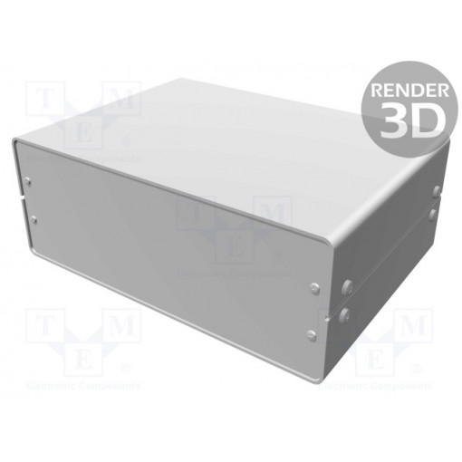 1402H; Enclosure: with panel; 1402; X: 254mm; Y: 185mm; Z: 99mm; aluminium; HAMMOND