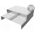 1402HV; Enclosure: with panel; vented; 1402; X: 254mm; Y: 185mm; Z: 99mm; HAMMOND 1402HV; Enclosure: with panel; vented; 1402; X: 254mm; Y: 185mm; Z: 99mm; HAMMOND