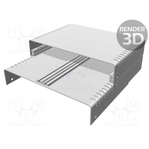 1402HV; Enclosure: with panel; vented; 1402; X: 254mm; Y: 185mm; Z: 99mm; HAMMOND 1402HV; Enclosure: with panel; vented; 1402; X: 254mm; Y: 185mm; Z: 99mm; HAMMOND