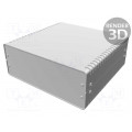 1402KV; Enclosure: with panel; vented; 1402; X: 254mm; Y: 244mm; Z: 99mm; HAMMOND 1402KV; Enclosure: with panel; vented; 1402; X: 254mm; Y: 244mm; Z: 99mm; HAMMOND