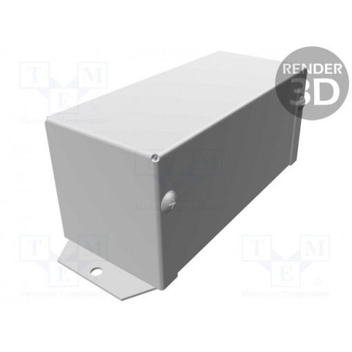 1411FBKU; Enclosure: multipurpose; X: 56mm; Y: 127mm; Z: 56mm; 1411; aluminium; HAMMOND