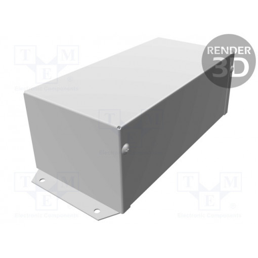 1411FBSBK; Enclosure: multipurpose; X: 102mm; Y: 203mm; Z: 51mm; 1411; aluminium; HAMMOND