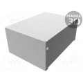 1411QU; Enclosure: multipurpose; X: 127mm; Y: 178mm; Z: 76mm; 1411; aluminium; HAMMOND