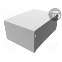 1411QU; Enclosure: multipurpose; X: 127mm; Y: 178mm; Z: 76mm; 1411; aluminium; HAMMOND
