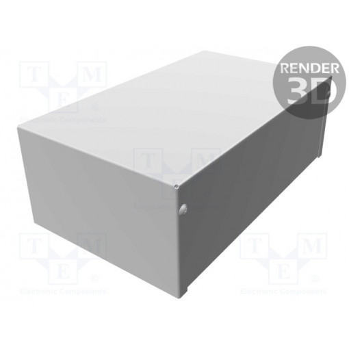 1411UU; Enclosure: multipurpose; X: 152mm; Y: 254mm; Z: 38mm; 1411; aluminium; HAMMOND