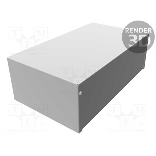1411X; Enclosure: multipurpose; X: 178mm; Y: 305mm; Z: 102mm; 1411; grey; HAMMOND