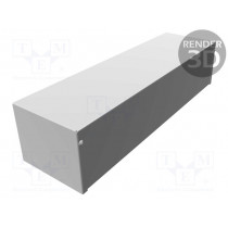 1411ZU; Enclosure: multipurpose; X: 127mm; Y: 432mm; Z: 102mm; 1411; natural; HAMMOND