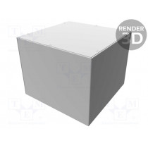 1415H; Enclosure: multipurpose; X: 254mm; Y: 254mm; Z: 203mm; 1415; steel; HAMMOND