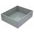1441-42; Enclosure: enclosure base; X: 356mm; Y: 432mm; Z: 127mm; 1441; steel; HAMMOND