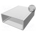 1455Q1602; Enclosure: with panel; 1455; X: 125mm; Y: 160mm; Z: 51mm; aluminium; HAMMOND 1455Q1602; Enclosure: with panel; 1455; X: 125mm; Y: 160mm; Z: 51mm; aluminium; HAMMOND