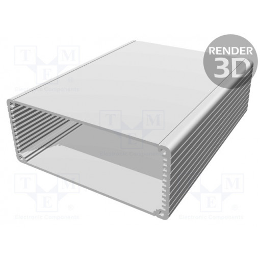 1455Q1602; Enclosure: with panel; 1455; X: 125mm; Y: 160mm; Z: 51mm; aluminium; HAMMOND