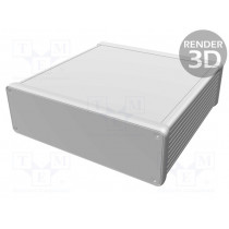 1455T1601BU; Enclosure: with panel; 1455; X: 165mm; Y: 160mm; Z: 51mm; aluminium; HAMMOND