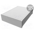 1455T2202BK; Enclosure: with panel; 1455; X: 165mm; Y: 220mm; Z: 51mm; aluminium; HAMMOND 1455T2202BK; Enclosure: with panel; 1455; X: 165mm; Y: 220mm; Z: 51mm; aluminium; HAMMOND