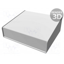 1456FE1WHBU; Enclosure: desktop; 1456; X: 165mm; Y: 140mm; Z: 64mm; aluminium; blue; HAMMOND 1456FE1WHBU; Enclosure: desktop; 1456; X: 165mm; Y: 140mm; Z: 64mm; aluminium; blue; HAMMOND