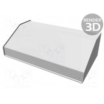 1456KE3WHBU; Enclosure: desktop; 1456; X: 254mm; Y: 140mm; Z: 76mm; aluminium; blue; HAMMOND 1456KE3WHBU; Enclosure: desktop; 1456; X: 254mm; Y: 140mm; Z: 76mm; aluminium; blue; HAMMOND