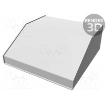 1456KK4WHBU; Enclosure: desktop; 1456; X: 254mm; Y: 259mm; Z: 102mm; aluminium; HAMMOND