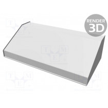 1456PG4WHBU; Enclosure: desktop; 1456; X: 356mm; Y: 184mm; Z: 102mm; aluminium; HAMMOND