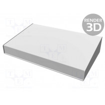 1456PH1BKBU; Enclosure: desktop; 1456; X: 356mm; Y: 211mm; Z: 76mm; aluminium; blue; HAMMOND