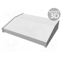 1456PL3WHCWW; Enclosure: desktop; 1456; X: 356mm; Y: 287mm; Z: 76mm; aluminium; HAMMOND