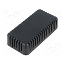 1551V2BK; Enclosure: multipurpose; X: 80mm; Y: 40mm; Z: 20mm; vented; 1551V; ABS; HAMMOND