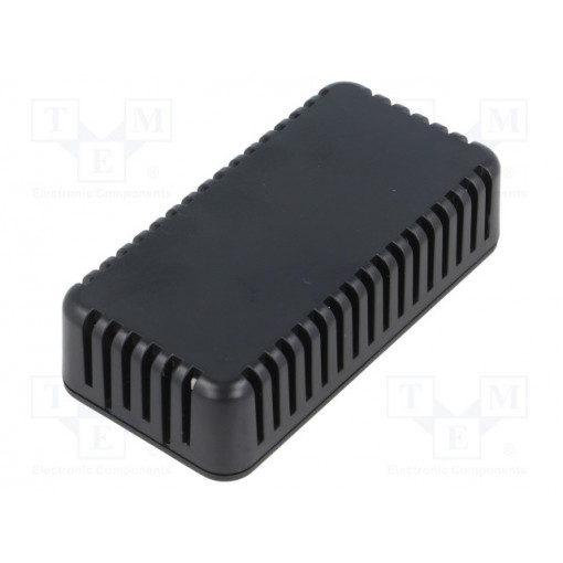 1551V2BK; Enclosure: multipurpose; X: 80mm; Y: 40mm; Z: 20mm; vented; 1551V; ABS; HAMMOND