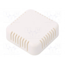 1551V3WH; Enclosure: multipurpose; X: 60mm; Y: 60mm; Z: 20mm; vented; 1551V; ABS; HAMMOND