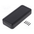 1552C3BK; Enclosure: for remote controller; X: 50mm; Y: 110mm; Z: 22mm; ABS; HAMMOND 1552C3BK; Enclosure: for remote controller; X: 50mm; Y: 110mm; Z: 22mm; ABS; HAMMOND