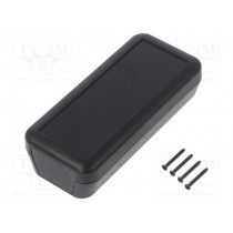 1552D3BK; Enclosure: for remote controller; X: 50mm; Y: 110mm; Z: 30mm; ABS; HAMMOND
