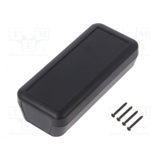 1552D3BK; Enclosure: for remote controller; X: 50mm; Y: 110mm; Z: 30mm; ABS; HAMMOND