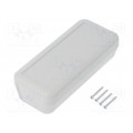 1552D3GY; Enclosure: for remote controller; X: 50mm; Y: 110mm; Z: 30mm; ABS; HAMMOND 1552D3GY; Enclosure: for remote controller; X: 50mm; Y: 110mm; Z: 30mm; ABS; HAMMOND