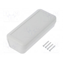 1552D3GY; Enclosure: for remote controller; X: 50mm; Y: 110mm; Z: 30mm; ABS; HAMMOND