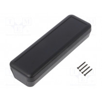 1552D5BK; Enclosure: for remote controller; X: 50mm; Y: 150mm; Z: 30mm; ABS; HAMMOND