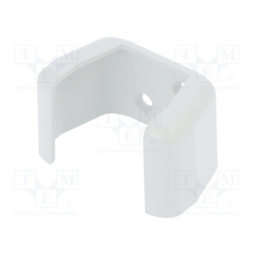 1552DHGY; Wall-mounted holder; Colour: light grey; HAMMOND 1552DHGY; Wall-mounted holder; Colour: light grey; HAMMOND