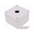 1554MPB1; Enclosure: for remote controller; X: 90mm; Y: 90mm; Z: 60mm; IP66; HAMMOND 1554MPB1; Enclosure: for remote controller; X: 90mm; Y: 90mm; Z: 60mm; IP66; HAMMOND