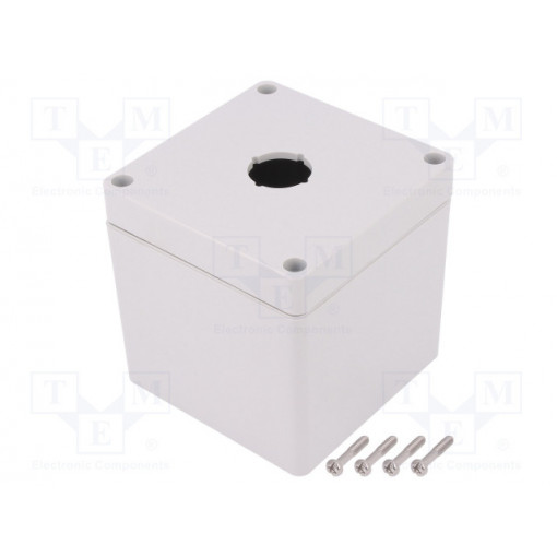 1554MPB1A; Enclosure: for remote controller; X: 90mm; Y: 90mm; Z: 90mm; IP66; HAMMOND