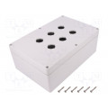 1554MPB6A; Enclosure: for remote controller; X: 160mm; Y: 240mm; Z: 90mm; IP66; HAMMOND 1554MPB6A; Enclosure: for remote controller; X: 160mm; Y: 240mm; Z: 90mm; IP66; HAMMOND