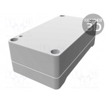 1555C2GY; Enclosure: multipurpose; X: 65mm; Y: 120mm; Z: 40mm; 1555; grey; HAMMOND