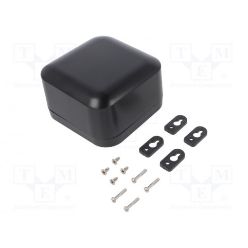 1557DA2BK; Enclosure: multipurpose; X: 120mm; Y: 120mm; Z: 70mm; polycarbonate; HAMMOND