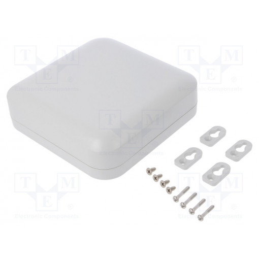 1557F2GY; Enclosure: multipurpose; X: 160mm; Y: 160mm; Z: 45mm; polycarbonate; HAMMOND