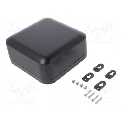 1557FA2BK; Enclosure: multipurpose; X: 160mm; Y: 160mm; Z: 70mm; polycarbonate; HAMMOND