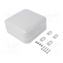 1557FA2GY; Enclosure: multipurpose; X: 160mm; Y: 160mm; Z: 70mm; polycarbonate; HAMMOND