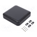1557H2BK; Enclosure: multipurpose; X: 200mm; Y: 200mm; Z: 45mm; polycarbonate; HAMMOND