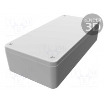 1590LBK; Enclosure: multipurpose; X: 50mm; Y: 101mm; Z: 25mm; 1590; aluminium; HAMMOND