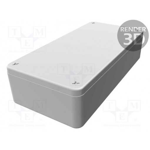 1590LBK; Enclosure: multipurpose; X: 50mm; Y: 101mm; Z: 25mm; 1590; aluminium; HAMMOND