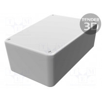 1590TRPBGR; Enclosure: multipurpose; X: 79mm; Y: 112mm; Z: 39mm; 1590; aluminium; HAMMOND