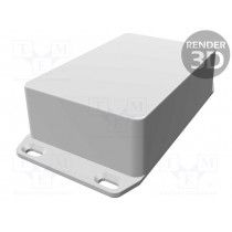 1590WB3FLBK; Enclosure: multipurpose; X: 77mm; Y: 112mm; Z: 42mm; 1590W; aluminium; HAMMOND