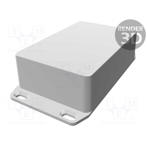 1590WB3FLBK; Enclosure: multipurpose; X: 77mm; Y: 112mm; Z: 42mm; 1590W; aluminium; HAMMOND