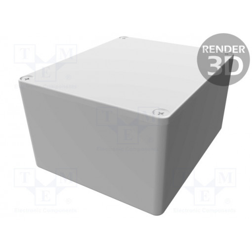 1590WCE; Enclosure: multipurpose; X: 100mm; Y: 120mm; Z: 64mm; 1590W; natural; HAMMOND