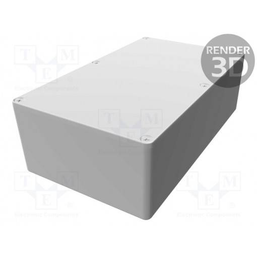 1590WDEBK; Enclosure: multipurpose; X: 120mm; Y: 200mm; Z: 64mm; 1590W; black; HAMMOND